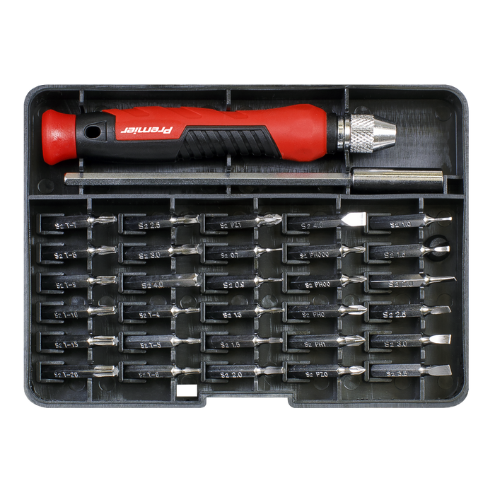 Premier Precision Bit Screwdriver Set 32pc | AK97328
