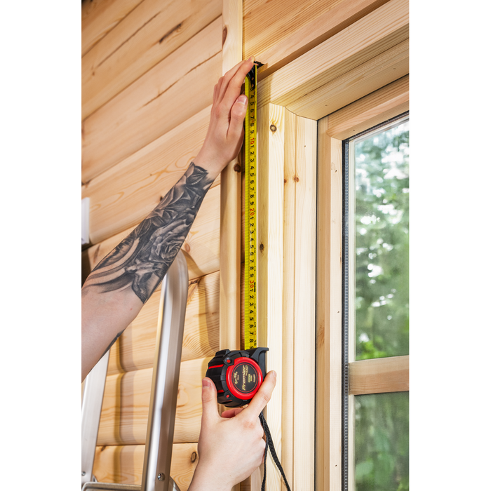 Premier Metric/Imperial Tape Measure Extra-Wide Blade 5m(16ft) x 32mm | AK9850