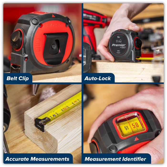 Premier Window Tape Measure 5m x 19mm | AK9852