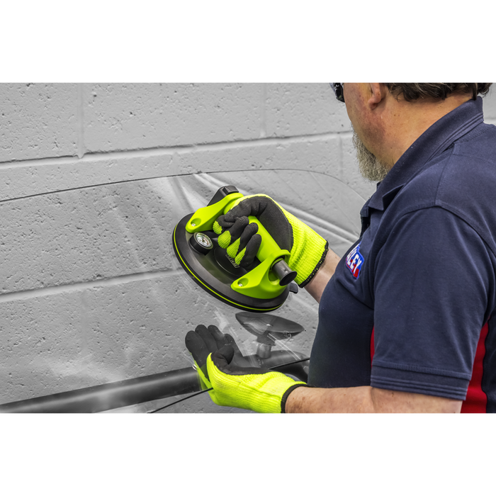 Heavy Lift Suction Cup with Vacuum Grip Pressure Gauge | AK9894