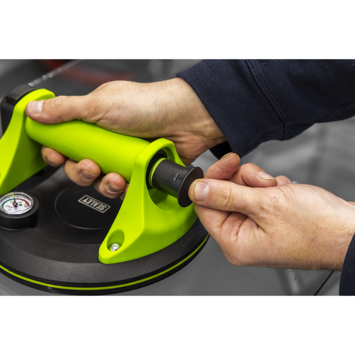 Heavy Lift Suction Cup with Vacuum Grip Pressure Gauge | AK9894