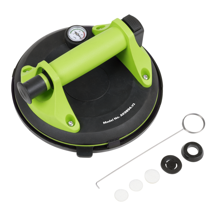Heavy Lift Suction Cup with Vacuum Grip Pressure Gauge | AK9894