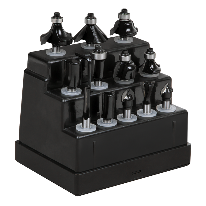 Router Bit Set 1/4" Shank 12pc | AK9912