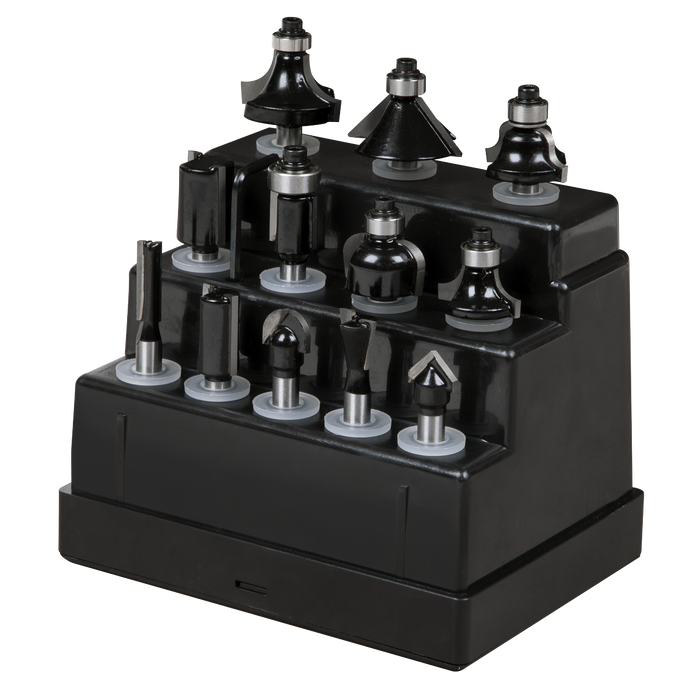 Router Bit Set 1/4" Shank 12pc | AK9912
