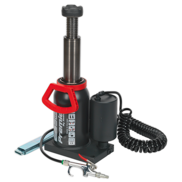 Premier Manual/Air Hydraulic Bottle Jack 20 Tonne | AM20