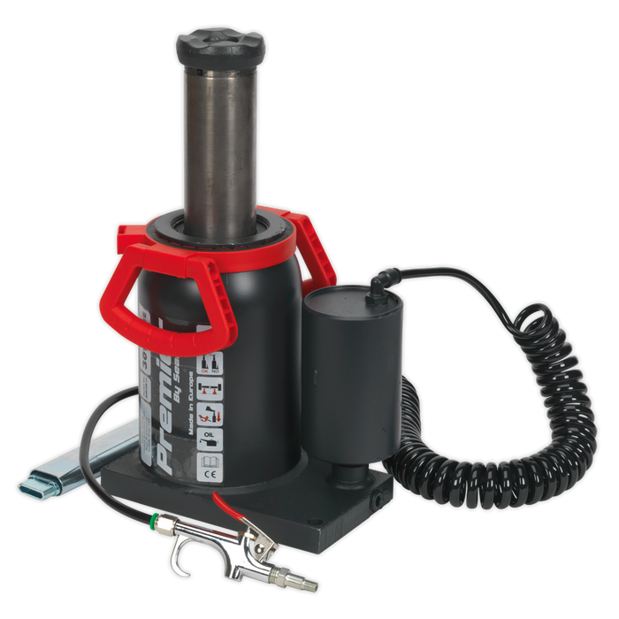 Premier Manual/Air Hydraulic Bottle Jack 30 Tonne | AM30