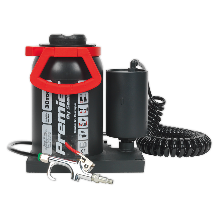 Premier Manual/Air Hydraulic Bottle Jack 30 Tonne | AM30