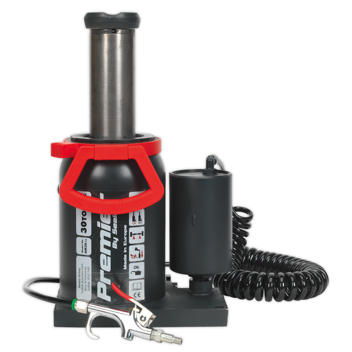 Premier Manual/Air Hydraulic Bottle Jack 30 Tonne | AM30