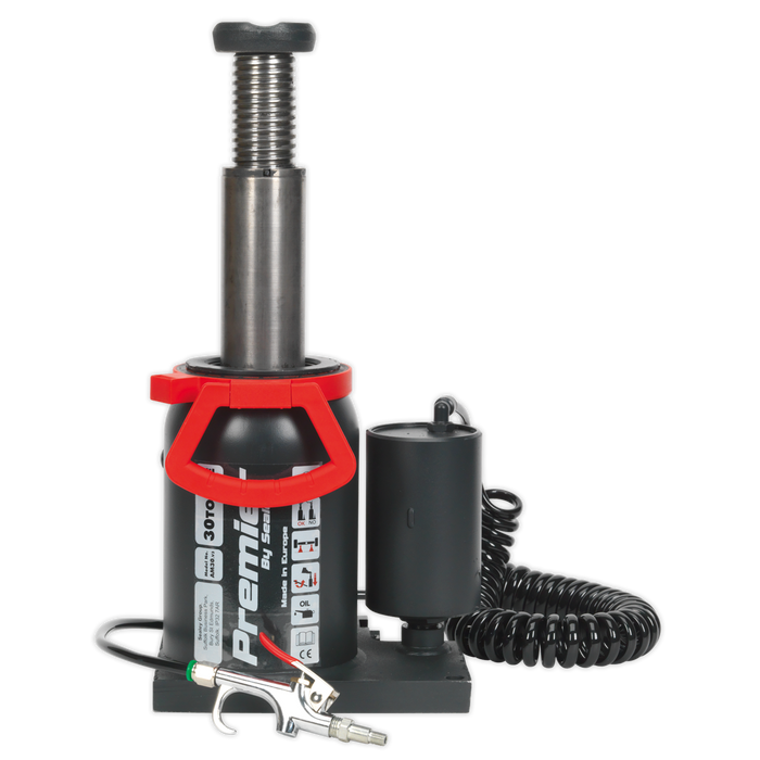 Premier Manual/Air Hydraulic Bottle Jack 30 Tonne | AM30