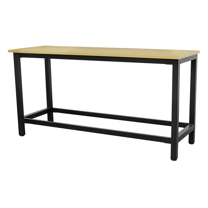 Heavy-Duty Steel Workbench with 25mm MDF Top 1.8m | AP0618