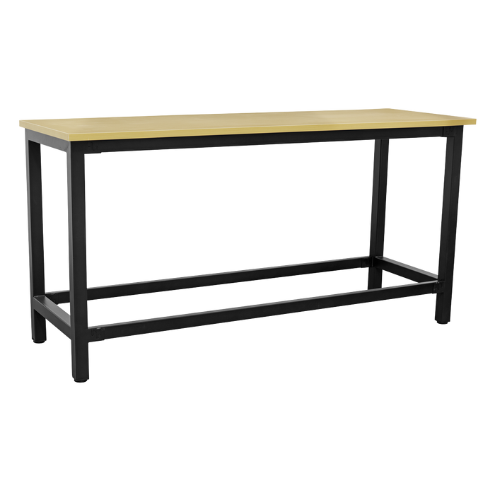 Heavy-Duty Steel Workbench with 25mm MDF Top 1.8m | AP0618