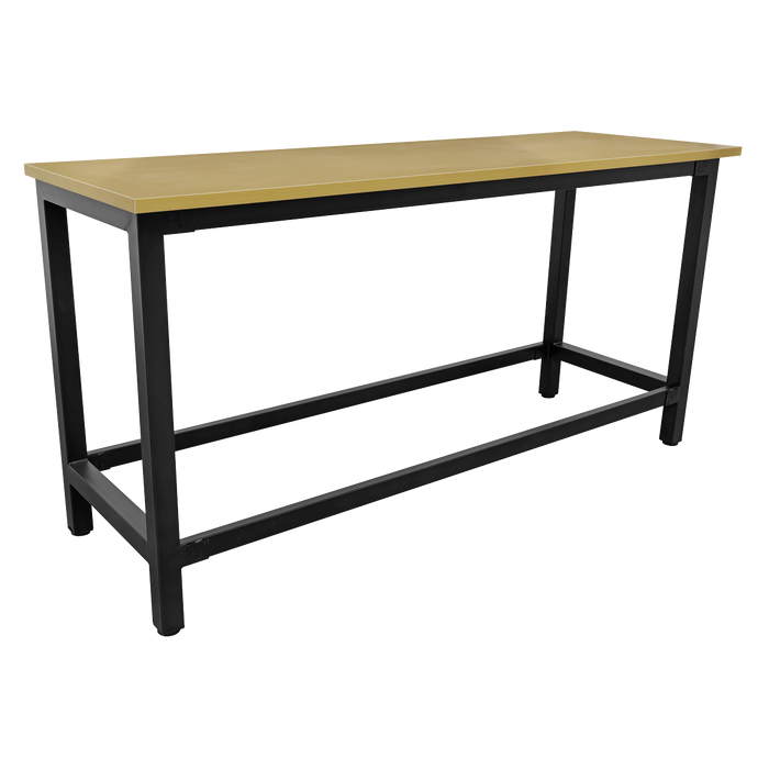 Heavy-Duty Steel Workbench with 25mm MDF Top 1.8m | AP0618