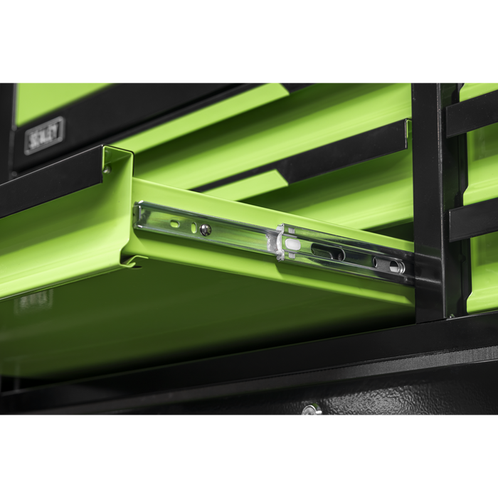 Superline Pro® Topchest & Rollcab Combination 12 Drawer & 1 Door Cupboard - Green | AP1080HVG