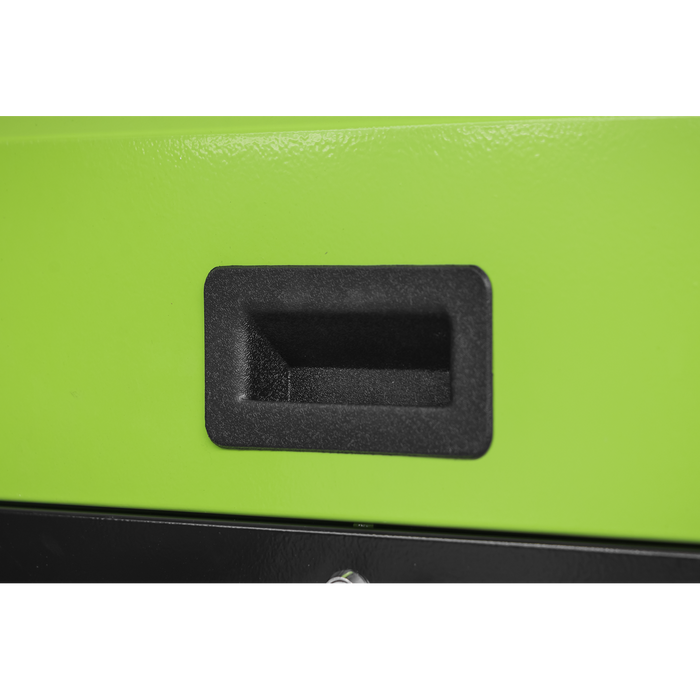 Superline Pro® Topchest & Rollcab Combination 12 Drawer & 1 Door Cupboard - Green | AP1080HVG