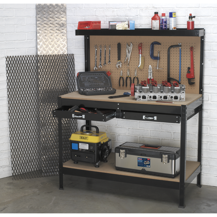 Workstation with 2 Drawers 1.2m | AP12600