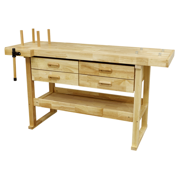 Woodworking Bench with 4 Drawers | AP1640