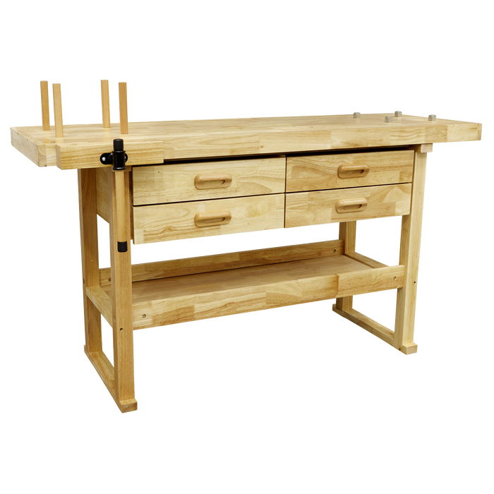 Woodworking Bench with 4 Drawers | AP1640