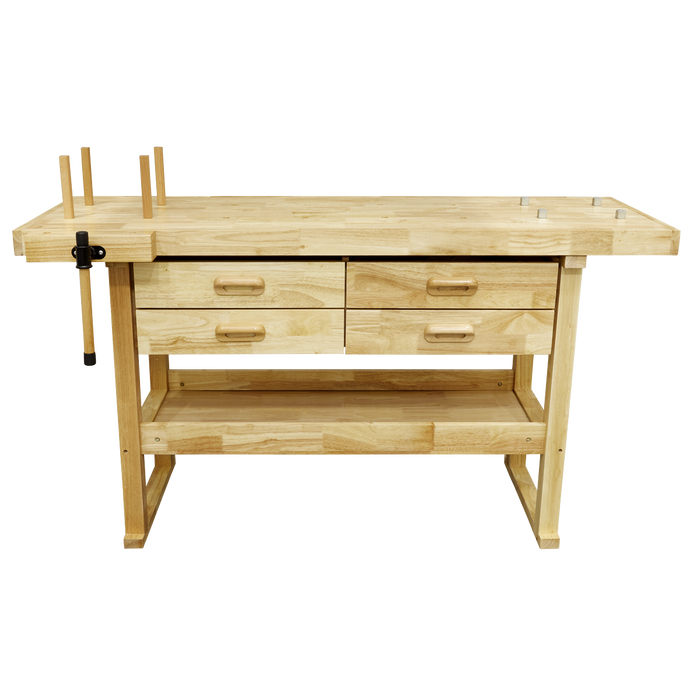 Woodworking Bench with 4 Drawers | AP1640