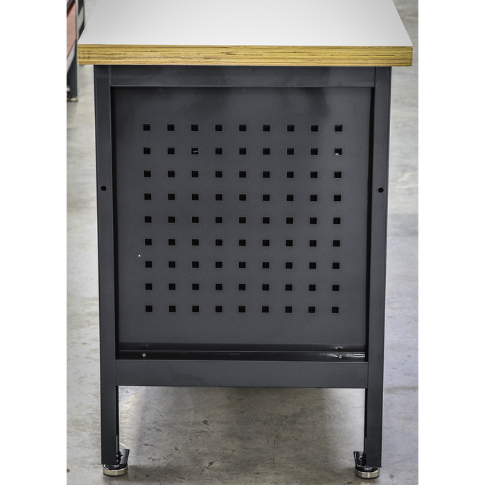 Workbench with 2 Drawers, 2 Cupboards & Open Storage | AP1905A