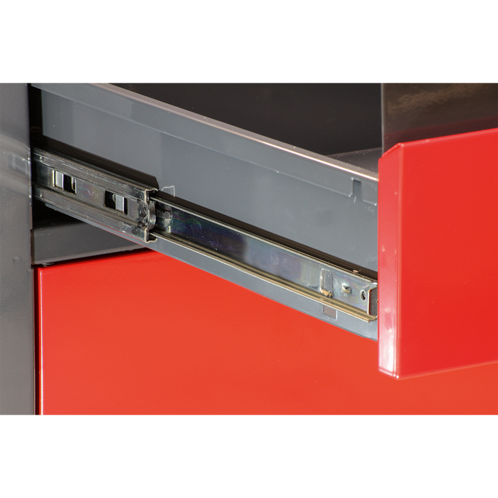 Workbench with 2 Drawers, 2 Cupboards & Open Storage | AP1905A