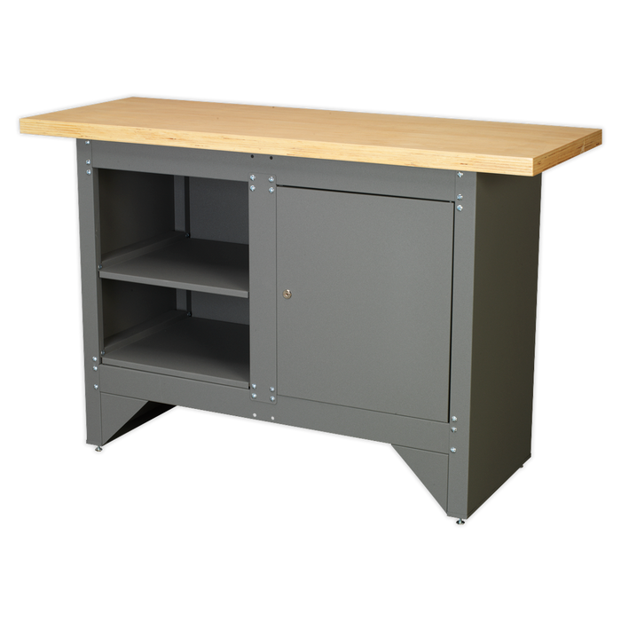 Heavy-Duty Workbench with Cupboard | AP2010