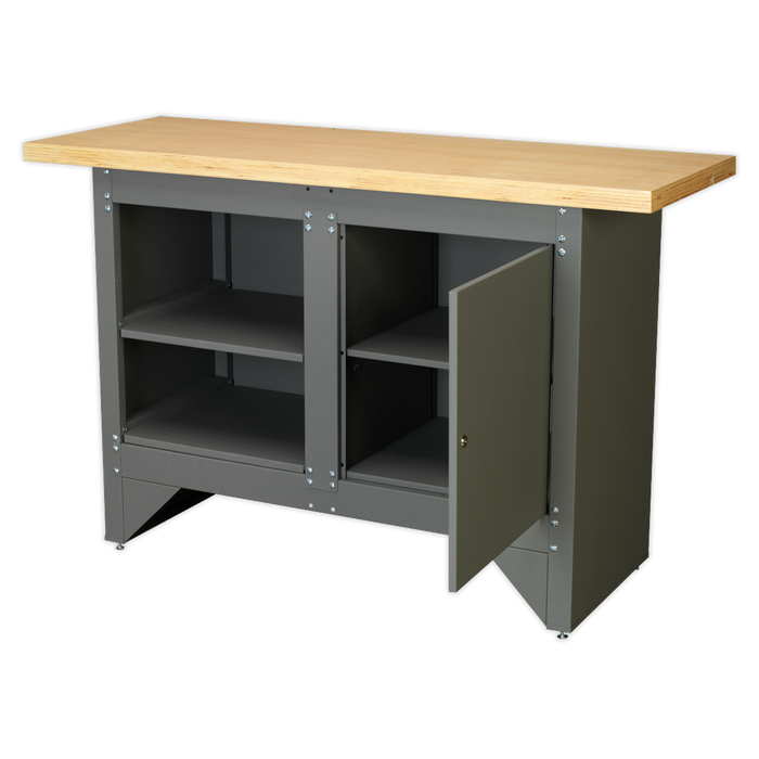 Heavy-Duty Workbench with Cupboard | AP2010