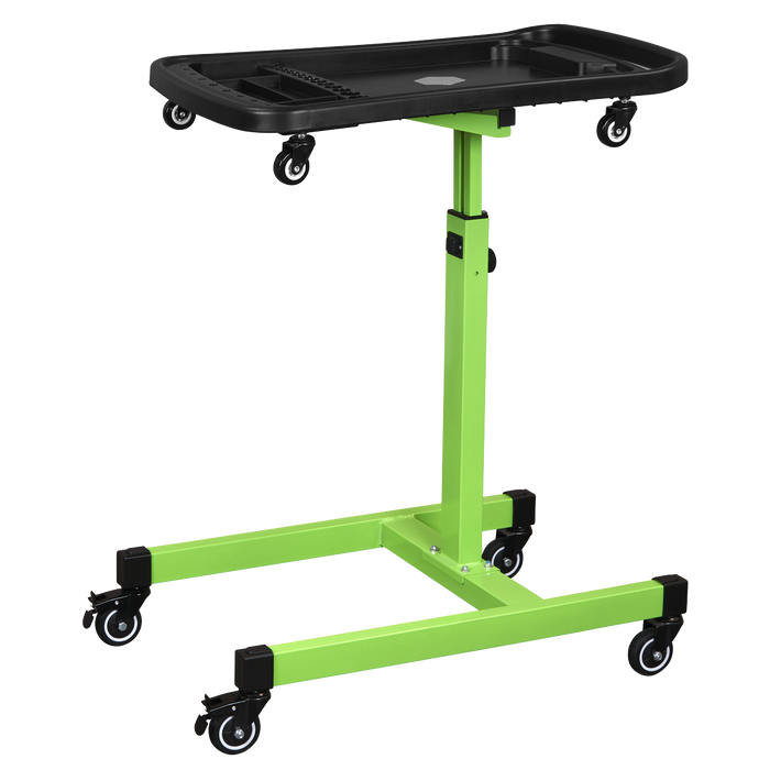 Adjustable-Height Mobile Workstation with Removable Top Tray | AP201