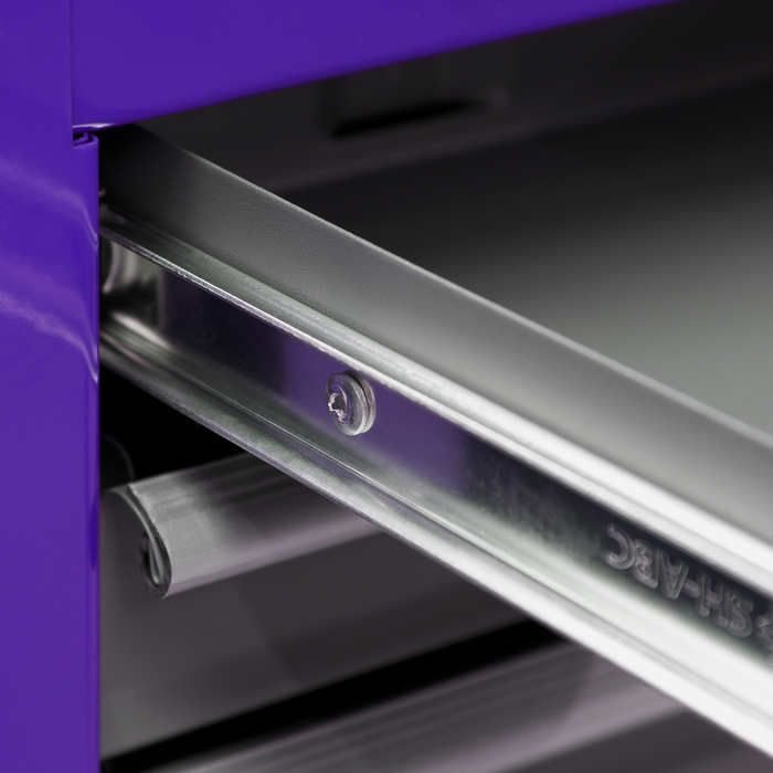 American PRO® Topchest & Rollcab Combination 6 Drawer - Purple/Grey | AP2200BBCP
