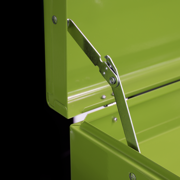 American PRO® Topchest, Mid-Box Tool Chest & Rollcab 9 Drawer Stack - Green | AP2200BBHVSTACK