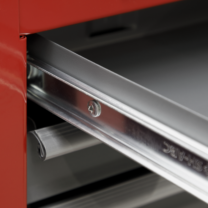 American PRO® Topchest & Rollcab Combination 6 Drawer - Red | AP2200BB