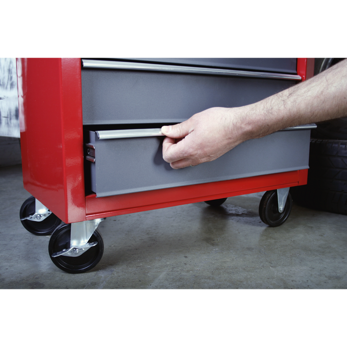 American PRO® Rollcab 5 Drawer - Red/Grey | AP22505BB