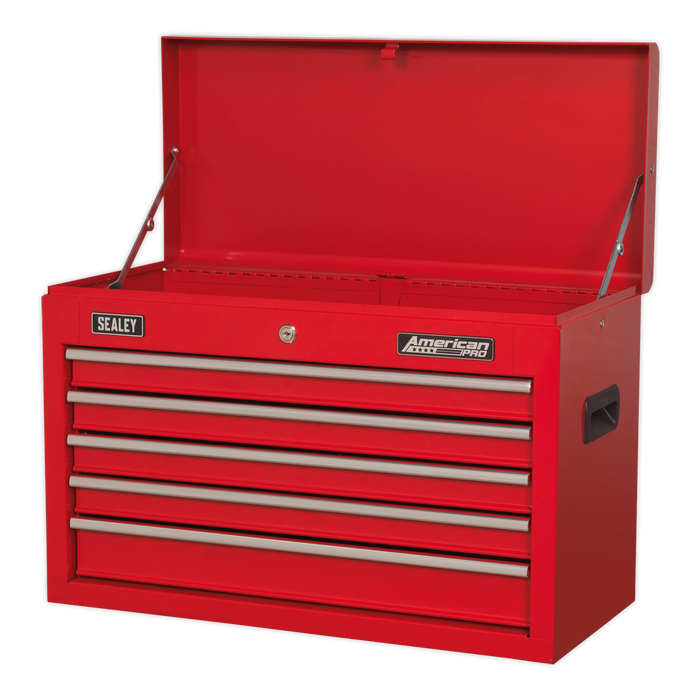 American PRO® Topchest 5 Drawer - Red | AP225