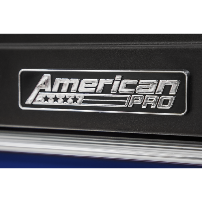 American PRO® Topchest & Rollcab Combination 6 Drawer - Blue | AP22B