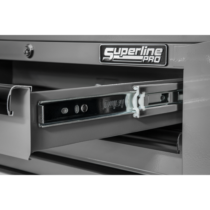 Superline PRO® Mid-Box Tool Chest 2 Drawer - Grey/Black | AP26029TG