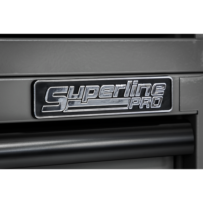 Superline PRO® Mid-Box Tool Chest 2 Drawer - Grey/Black | AP26029TG