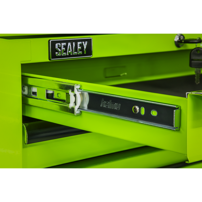 Superline PRO® Mid-Box Tool Chest 2 Drawer - Green/Black | AP26029THV