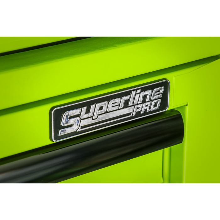 Superline PRO® Mid-Box Tool Chest 2 Drawer - Green/Black | AP26029THV