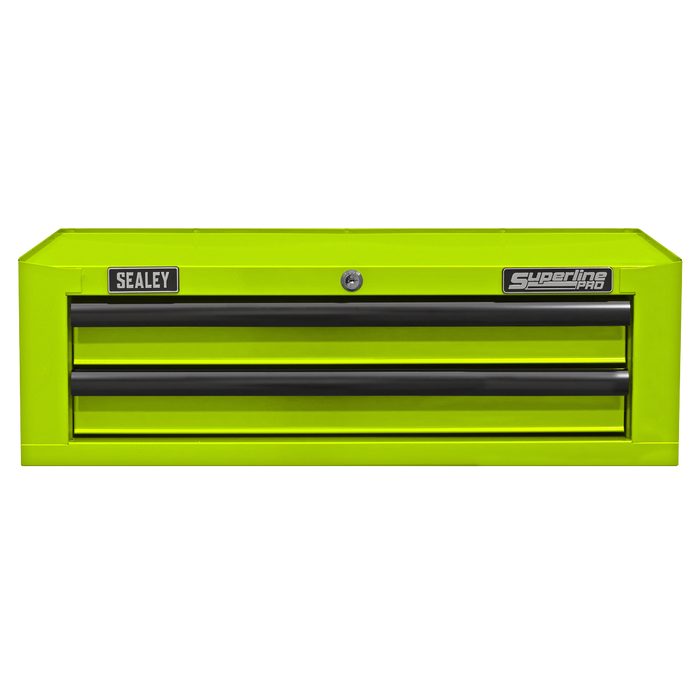 Superline PRO® Mid-Box Tool Chest 2 Drawer - Green/Black | AP26029THV