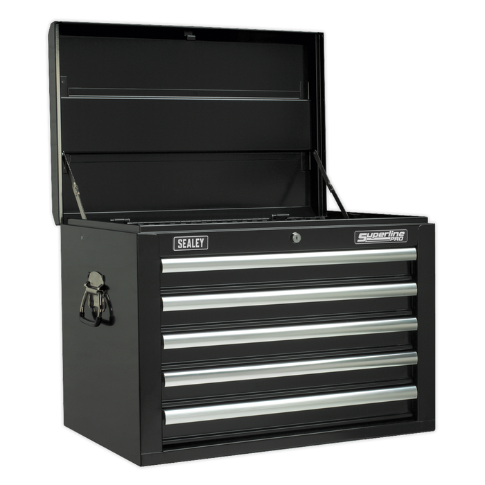 Superline PRO® Topchest 5 Drawer - Black | AP26059TB