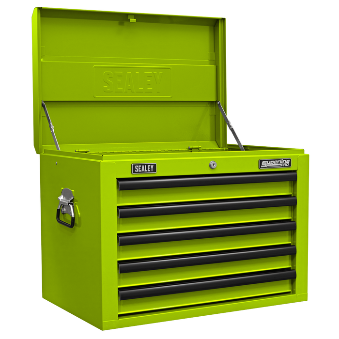 Superline PRO® Tool Chest Combination 14 Drawer with 446pc Tool Kit - Green | TBTPCOMBO7
