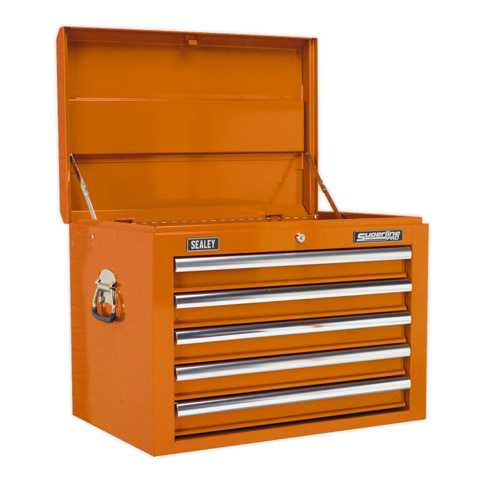 Superline PRO® Tool Chest Combination 14 Drawer with 446pc Tool Kit - Orange | TBTPCOMBO4