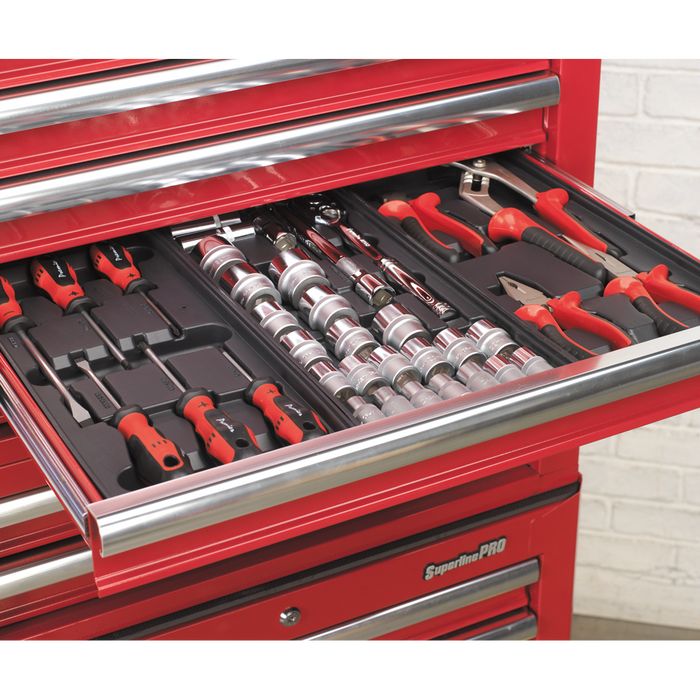 Superline PRO® Topchest 5 Drawer - Red | AP26059T