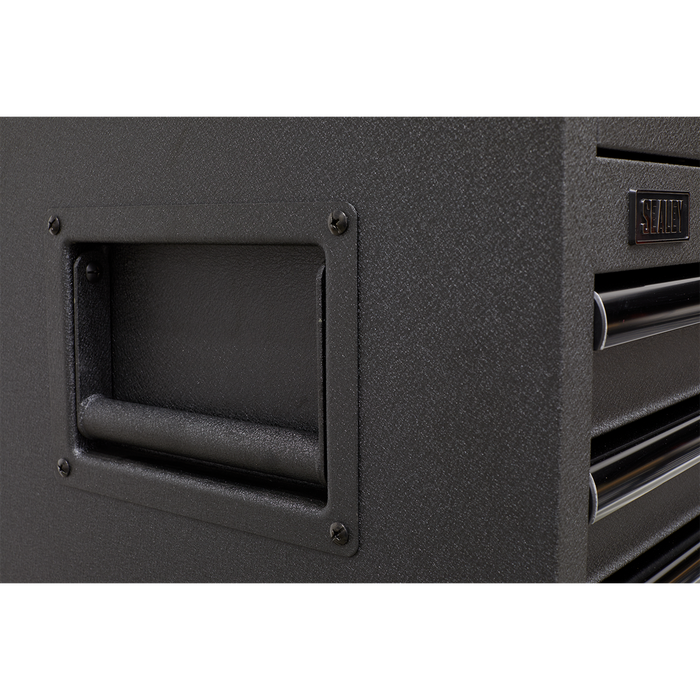 Superline PRO® Black Edition Topchest with 4 Soft Close Drawers & Power Bar 660mm | AP2704BE