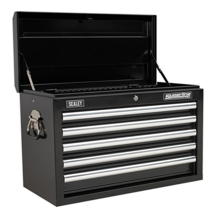 Superline PRO® Topchest 5 Drawer with 139pc Tool Kit - Black | AP33059BCOMBO