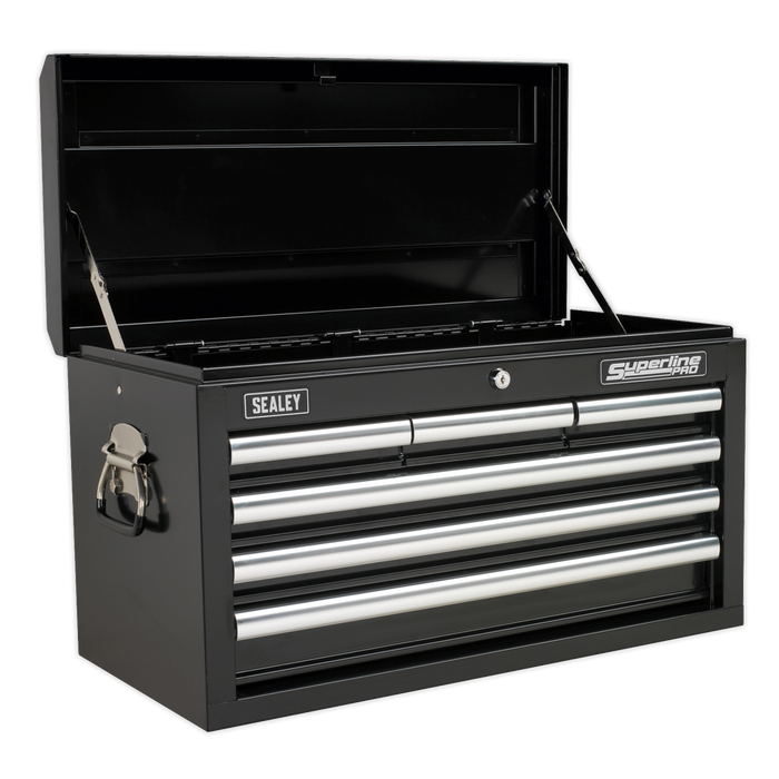 Superline PRO® Topchest 6 Drawer - Black | AP33069B