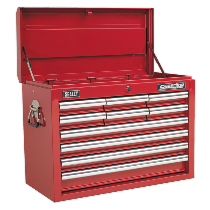 Superline PRO® Topchest 10 Drawer with 139pc Tool Kit - Red | AP33109COMBO