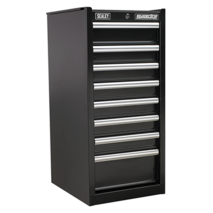 Superline PRO® Hang-On Chest 8 Drawer - Black | AP33589B