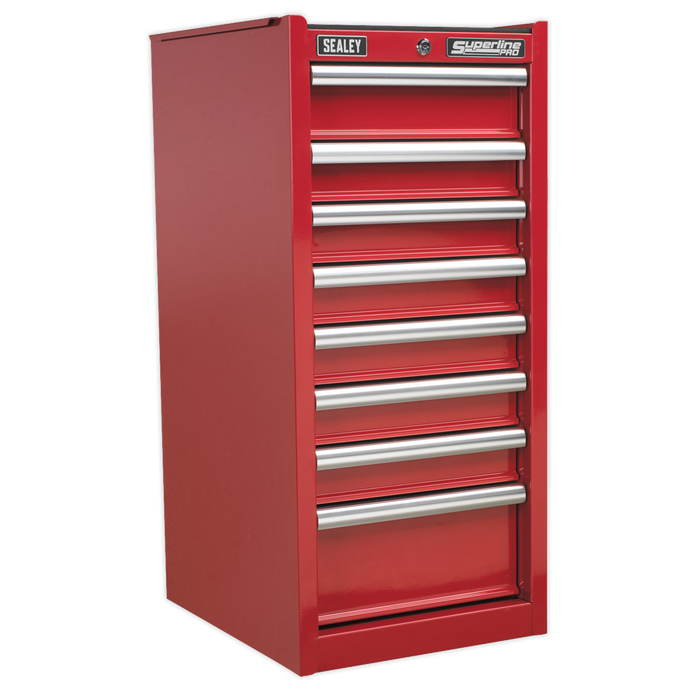 Superline PRO® Hang-On Chest 8 Drawer - Red | AP33589