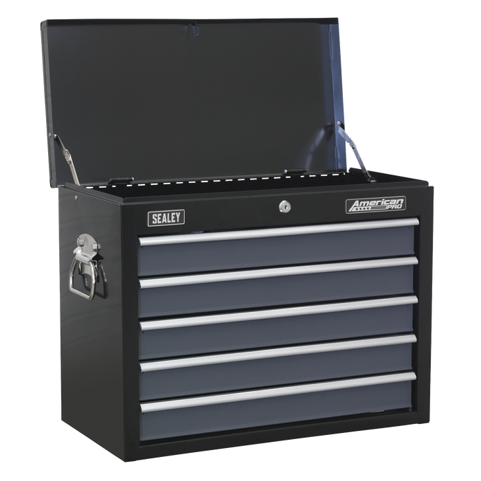 Tool Chest Combination 16 Drawer with Ball-Bearing Slides - Black/Grey & 398pc Tool Kit | AP35TBCOMBO