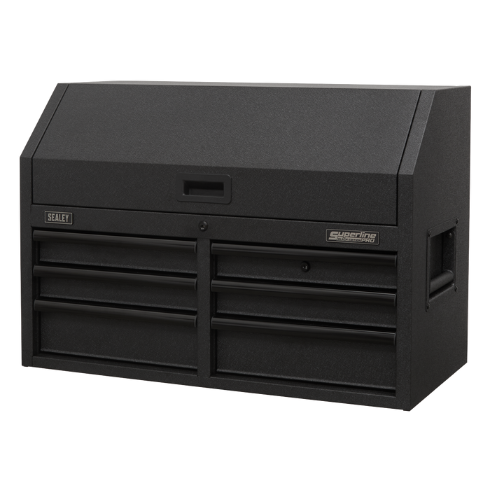 Superline PRO® Black Edition Topchest with 6 Soft Close Drawers & Power Bar 910mm | AP3607BE